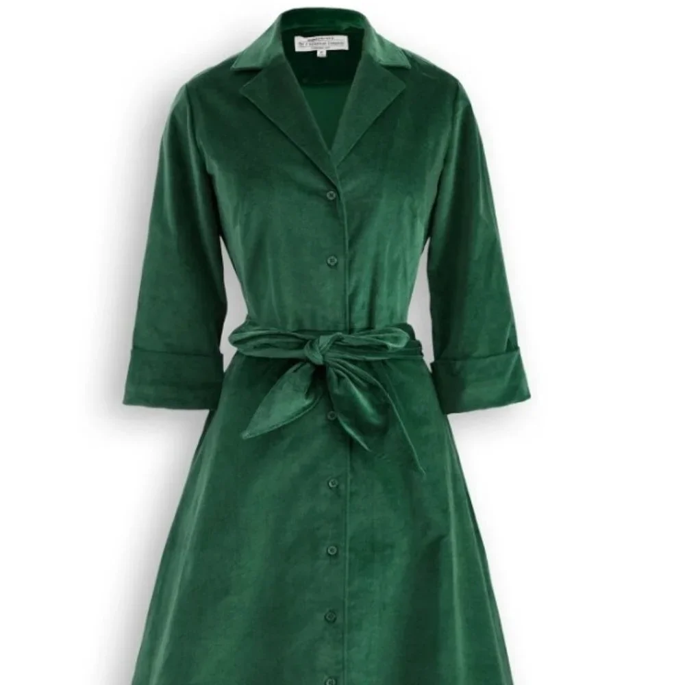 Statement Velvet 1947 Dress - Picture 1 of 6